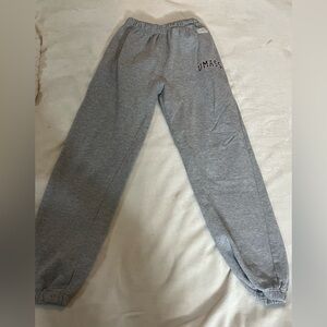 UMass Women’s Grey Sweatpants with Pockets Sz Medium